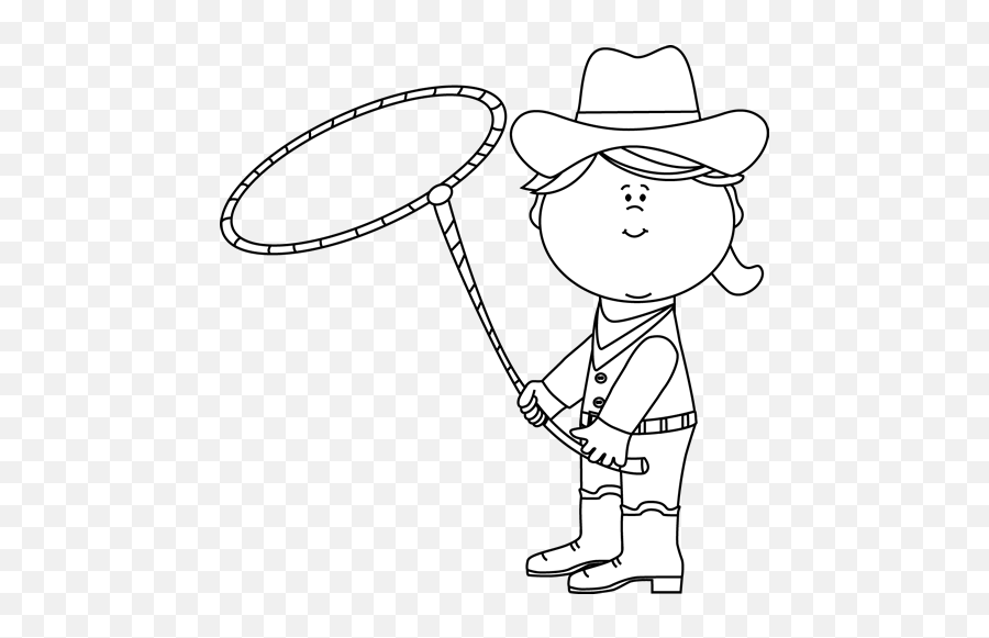 Western Clip Art - Western Images Cowboy My Cute Graphics Black And White Emoji,Cactus Clipart Black And White