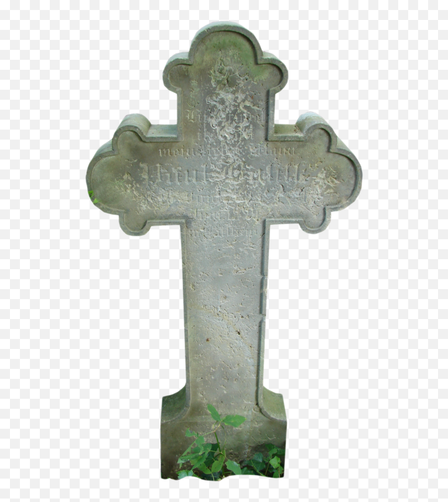 Download Gravestone Png Image For Free - Christian Cross Emoji,Tombstone Png