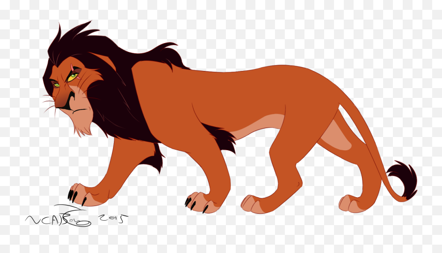 Lion King Scar - Transparent Scar Lion King Png Emoji,Scar Png
