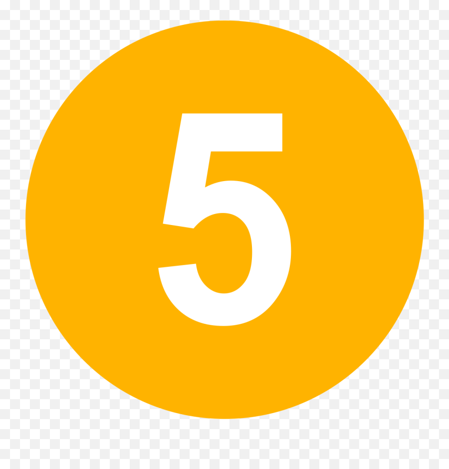 Iconsetc Flat Circle White On Yellow Alphanumerics Number - Icon Number 3 Blue Emoji,Number 3 Png