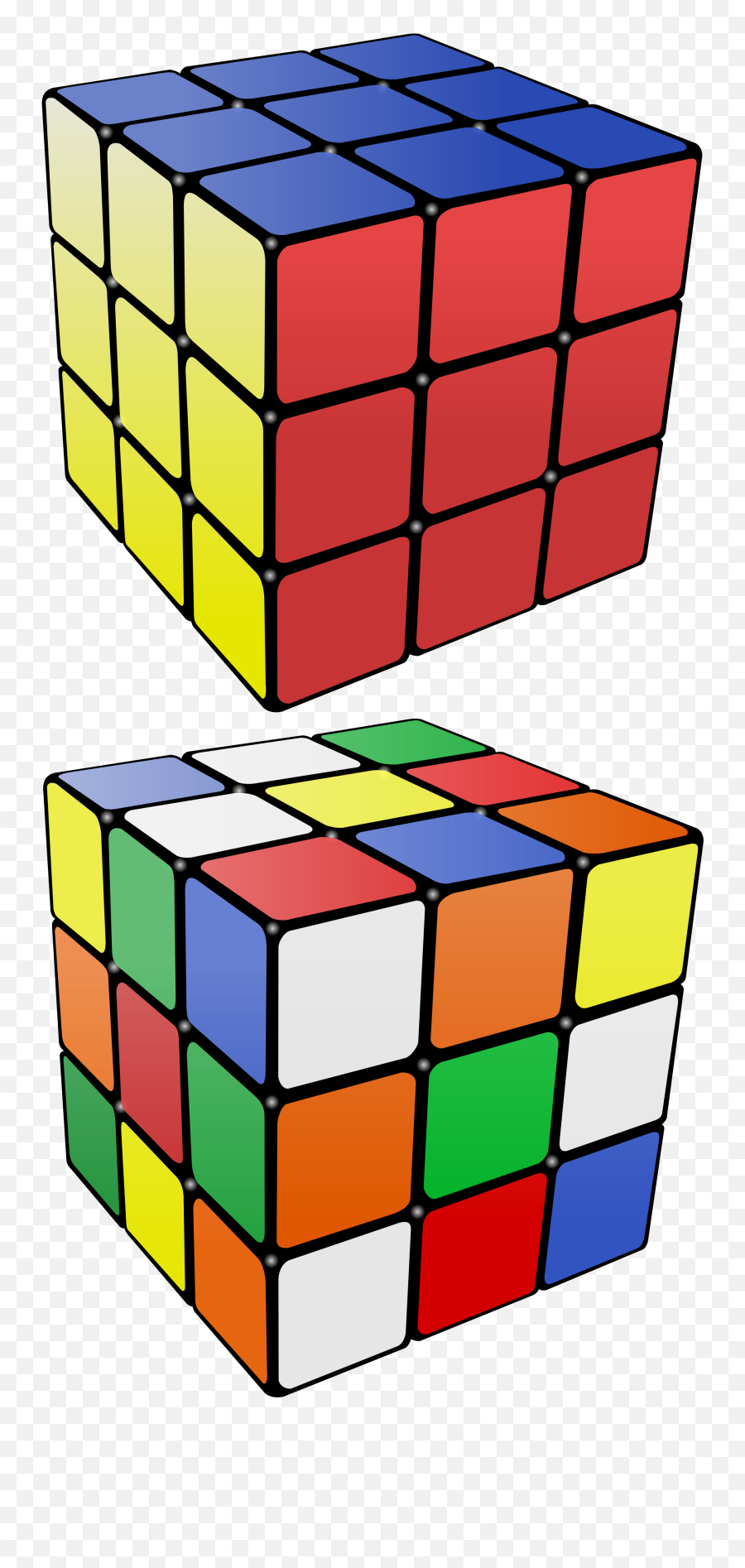 Rubiku0027s Cube Rubiks Cube Rubicks Cube Cube - Cubes Hard To Solve Emoji,80's Clipart