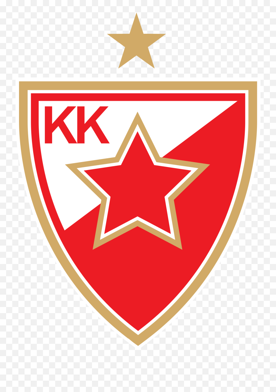 Jerseypedia - Kk Crvena Zvezda Logo Emoji,Red Star Logo