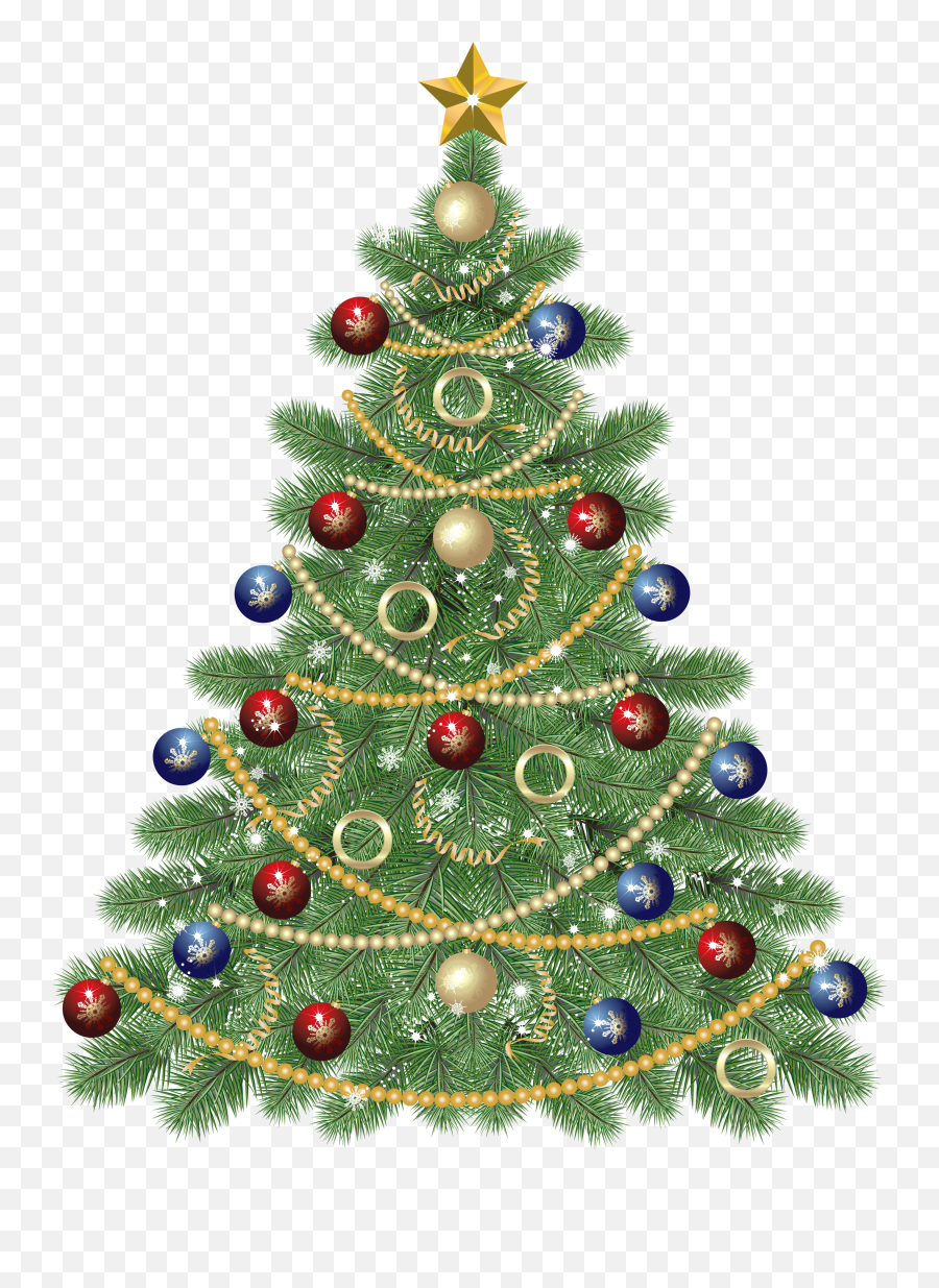 Free - Christmas Tree Free Transparent Clipart Emoji,Christmas Tree Clipart