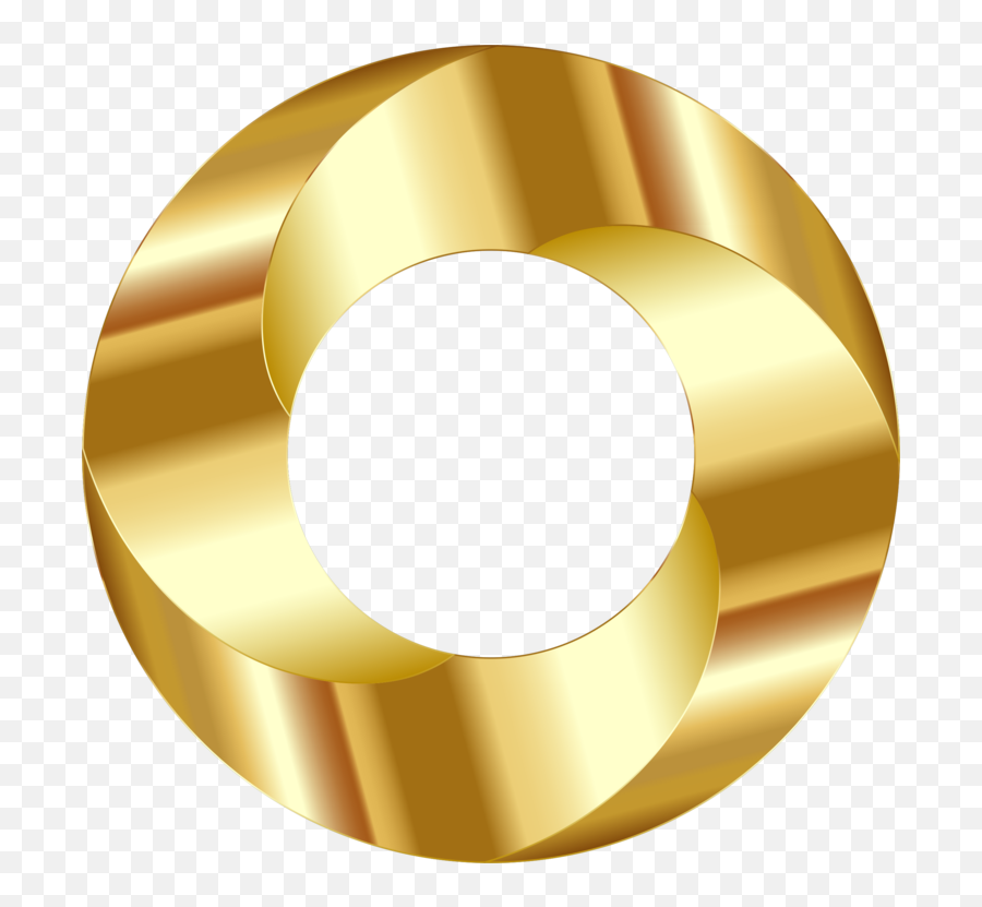 Goldmaterialmetal Png Clipart - Royalty Free Svg Png Círculo De Ouro Png Emoji,Screw Clipart
