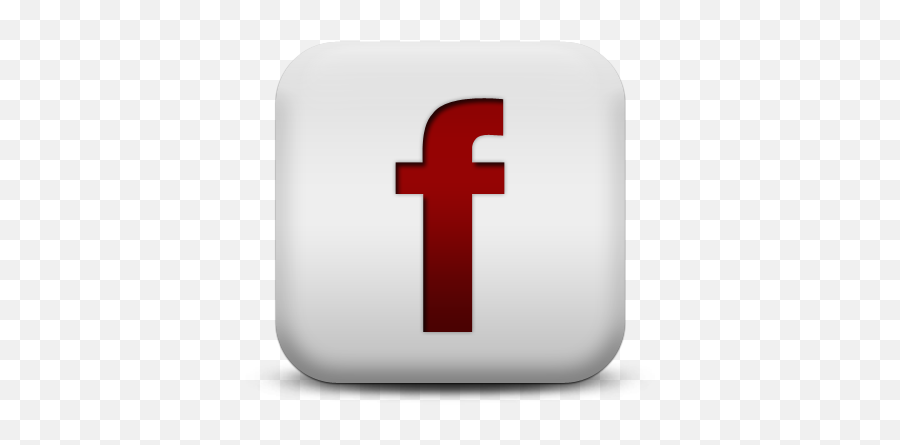 6 Red Facebook Icon Images - Facebook Logo White And Red Emoji,Red Facebook Logo