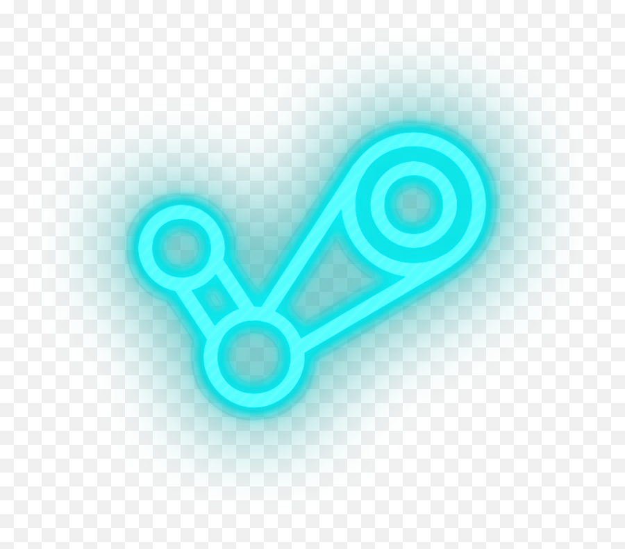 Logo Steam Neon Sign - Dot Emoji,Steam Logo