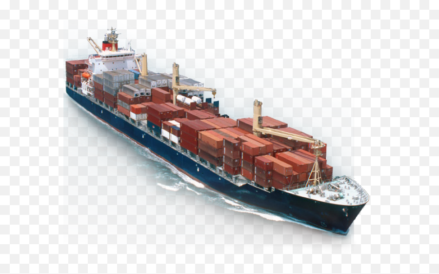Cargo Ship Transparent Background - Container Ship Background Transparent Emoji,Ship Transparent