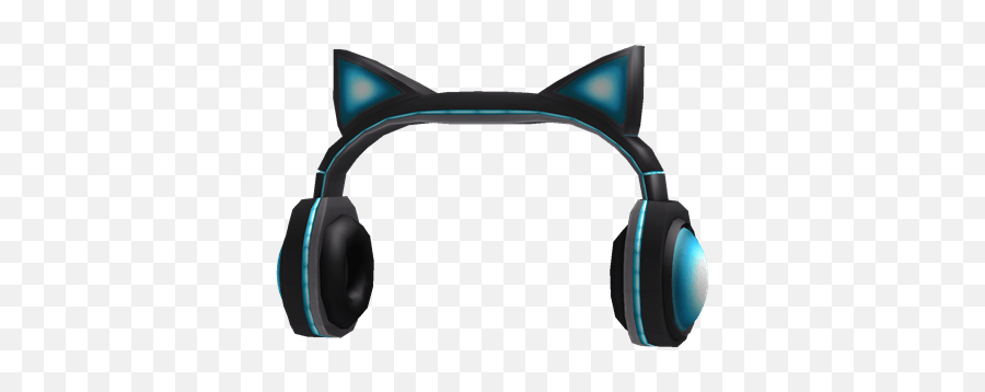 Blue Cat With Headphones Logo - Logodix Blue Roblox Headphones Emoji,Headphones Logo