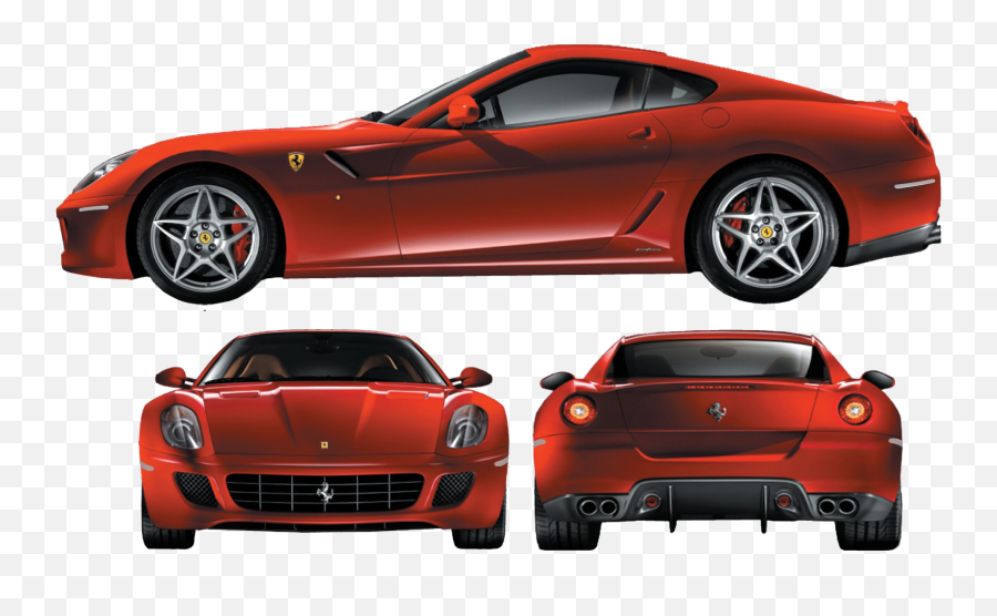 Ferrari All View Png Image Download Png Images Download - Red Ferrari All Views Emoji,Ferari Logo