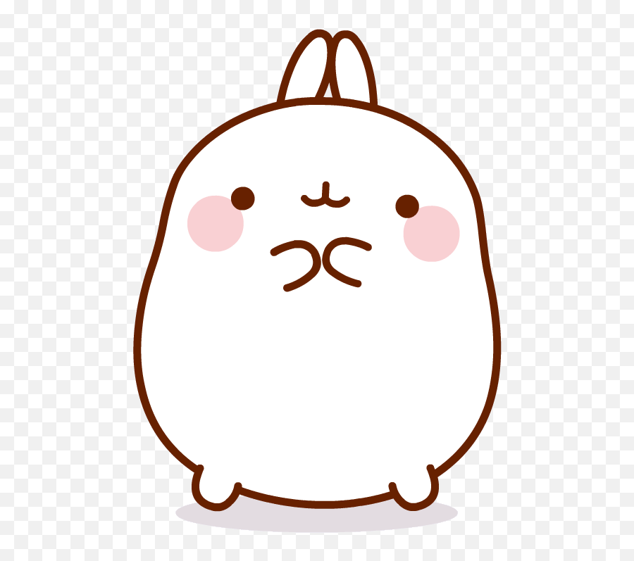 Love - Transparent Kawaii Bunnies Gif Emoji,Molang Png