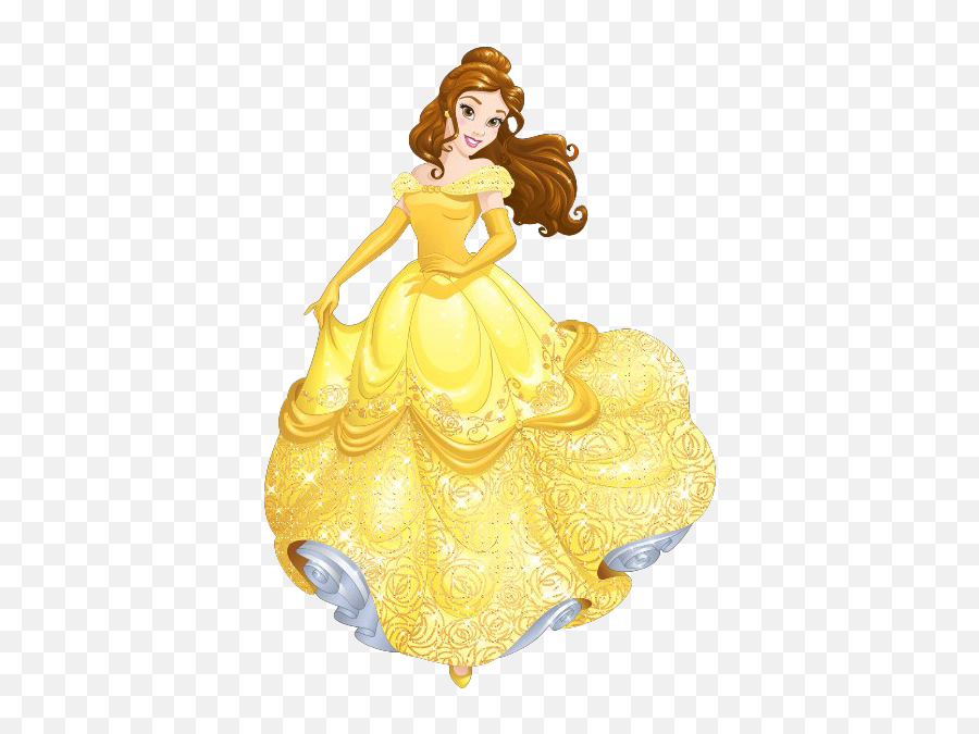 Belle Beauty And The Beast Transparent - Belle Beauty And The Beast Black Background Emoji,Belle Png
