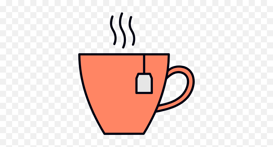Steeping Tea Graphic - Serveware Emoji,Tea Clipart