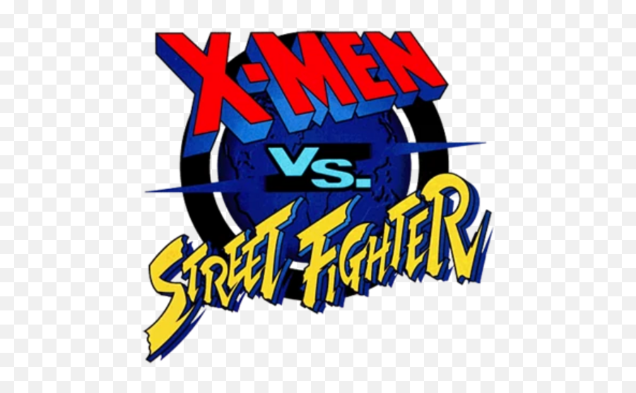 X - X Men Vs Street Fighter Arcade Logo Emoji,X Men Logo