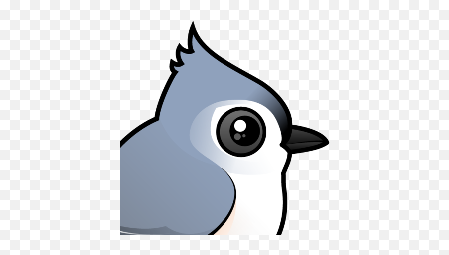 Cute Tufted Titmouse By Birdorable U003c Meet The Birds Emoji,Habitats Clipart