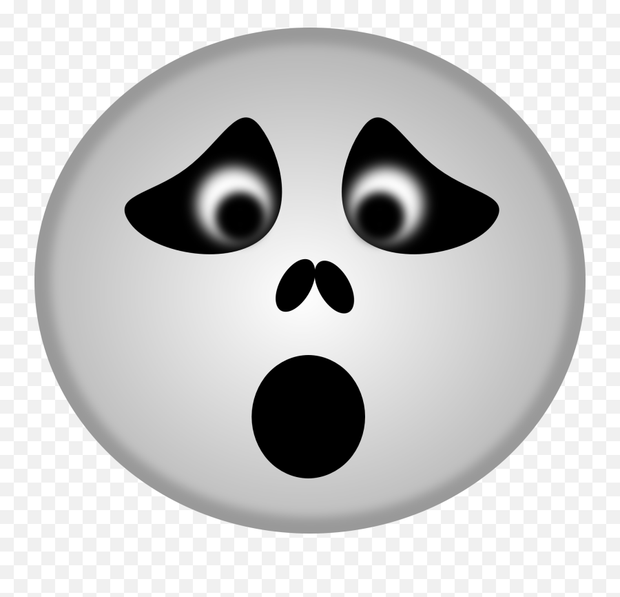 Spooky Ghost Clip Art At Clkercom - Vector Clip Art Online Emoji,Spooky Eyes Clipart