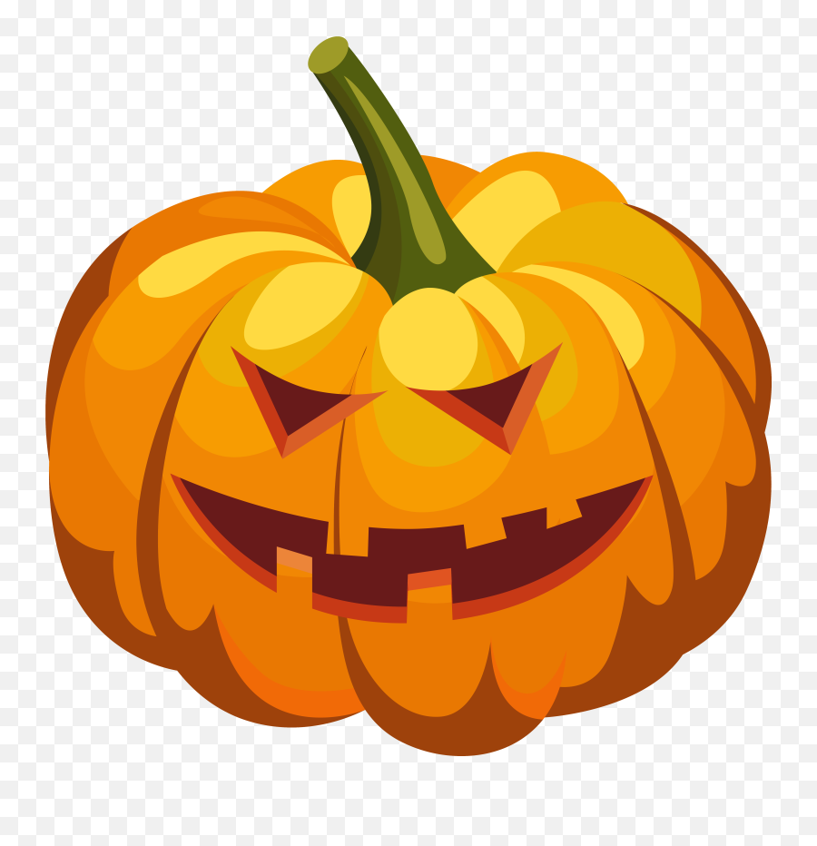 Library Of Halloween Clip Art Library Pumpkins Png Files - Scary Pumpkin Cartoon Png Emoji,Pumpkins Clipart