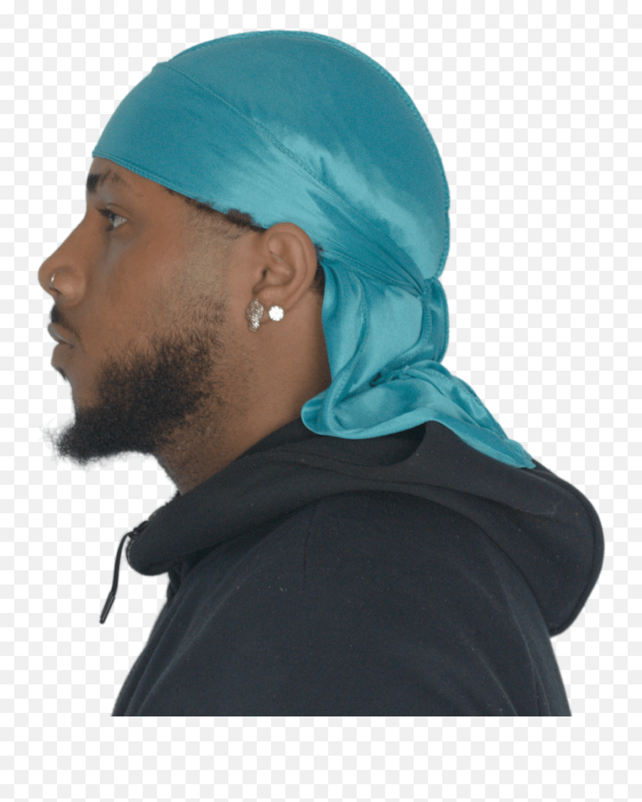 Turquoise Silky Durag Drippy Rags Durags Headwear Emoji,Durag Transparent
