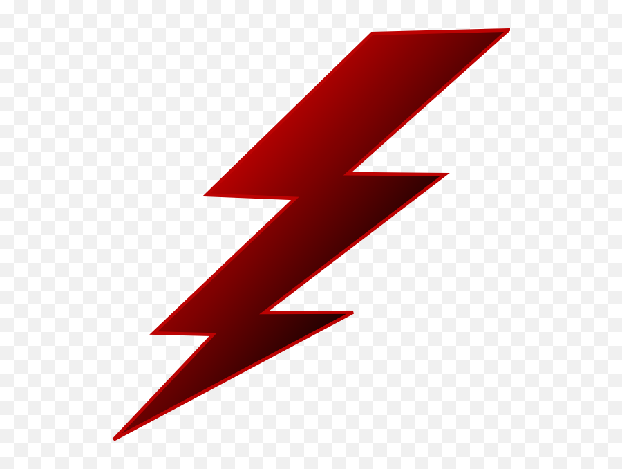 Download Arrow Clipart Electricity - Lightning Bolt Red Png Electric Clip Art Emoji,Electricity Png