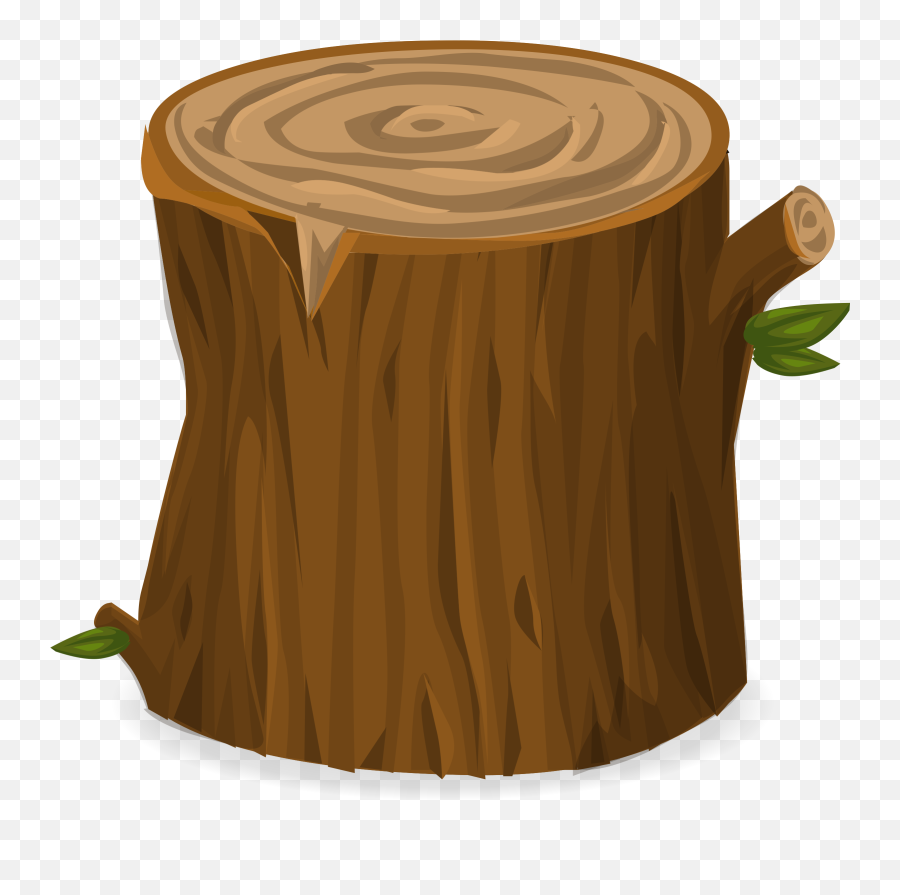 Library Of Tree Log Graphic Transparent - Transparent Cartoon Tree Trunk Emoji,Log Clipart