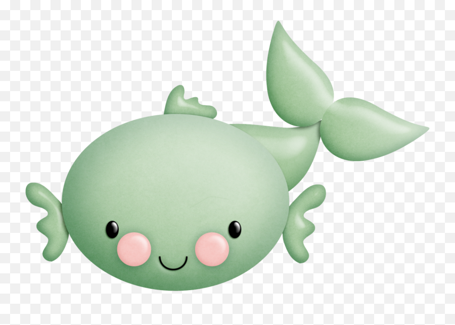 Water Life Clipart Under The Sea Paper Piecing - Cartoon Fictional Character Emoji,Life Clipart