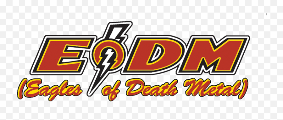 Eagles Of Death Metal Logo Zip Hoodie - Language Emoji,Metal Logo
