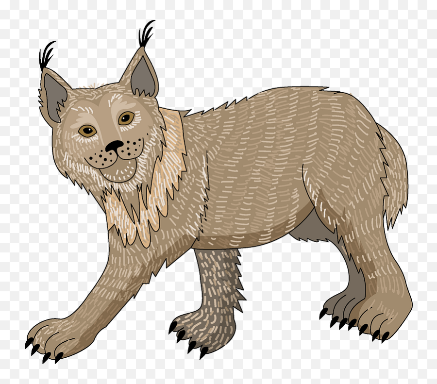 Lynx Clipart Free Download Transparent Png Creazilla - Animal Figure Emoji,Wildcat Clipart