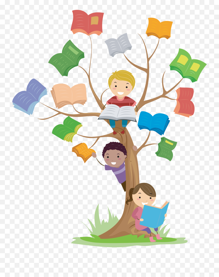 Learn Clipart Children Learn Children Transparent Free For - Kids Drawing About Reading Emoji,Children Png