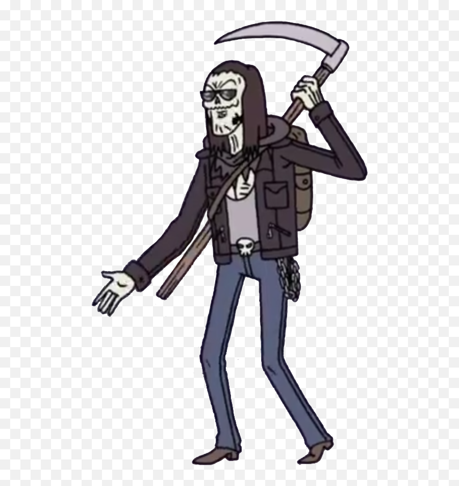 Death - Regular Show The Death Clipart Full Size Clipart Regular Show Death Emoji,Death Clipart