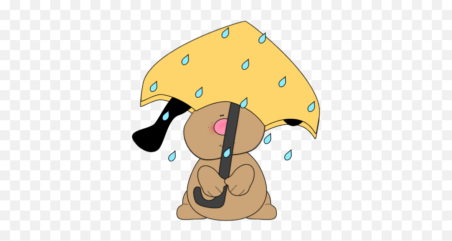 Dog In The Rain Clip Art - Dog In The Rain Clipart Emoji,Rain Clipart