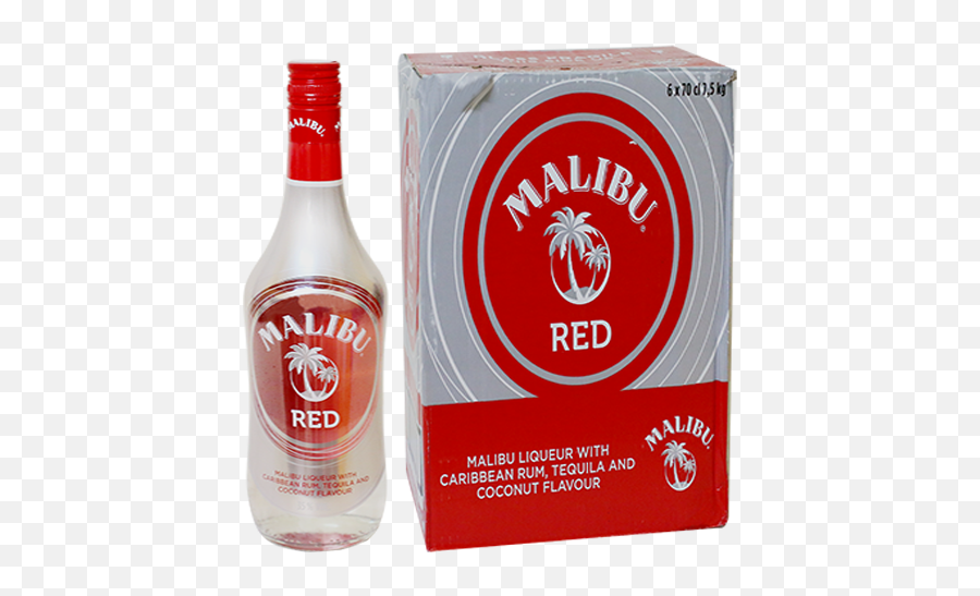 Malibu Red - Glass Bottle Emoji,Malibu Rum Logo