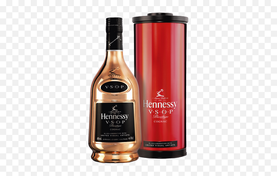 Hennessy Vsop Privilège Gets A Makeover From United - Hennessy Uva Emoji,Hennessy Bottle Png