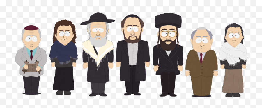 Rabbi - South Park Jew Emoji,Rabbi Clipart