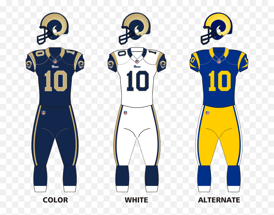 History Of The St - Color Are The Rams Emoji,La Rams Logo