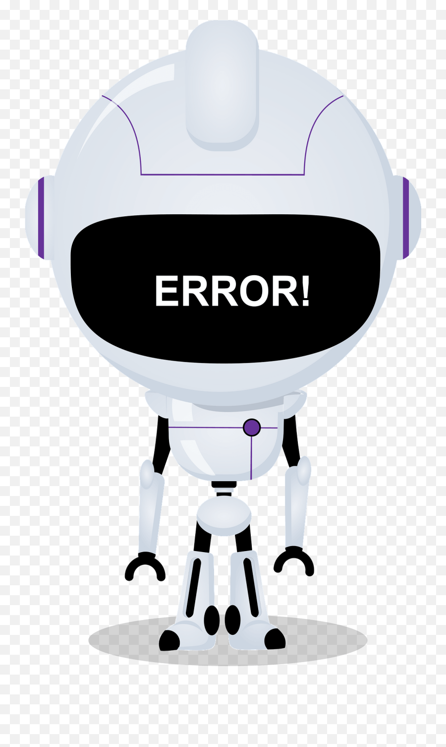 Error Robot Clipart Emoji,Error Clipart