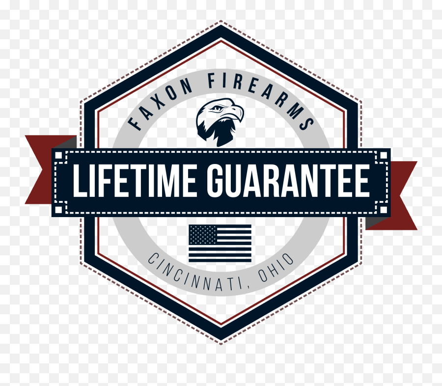Faxon Firearms Emoji,Lifetime Warranty Logo