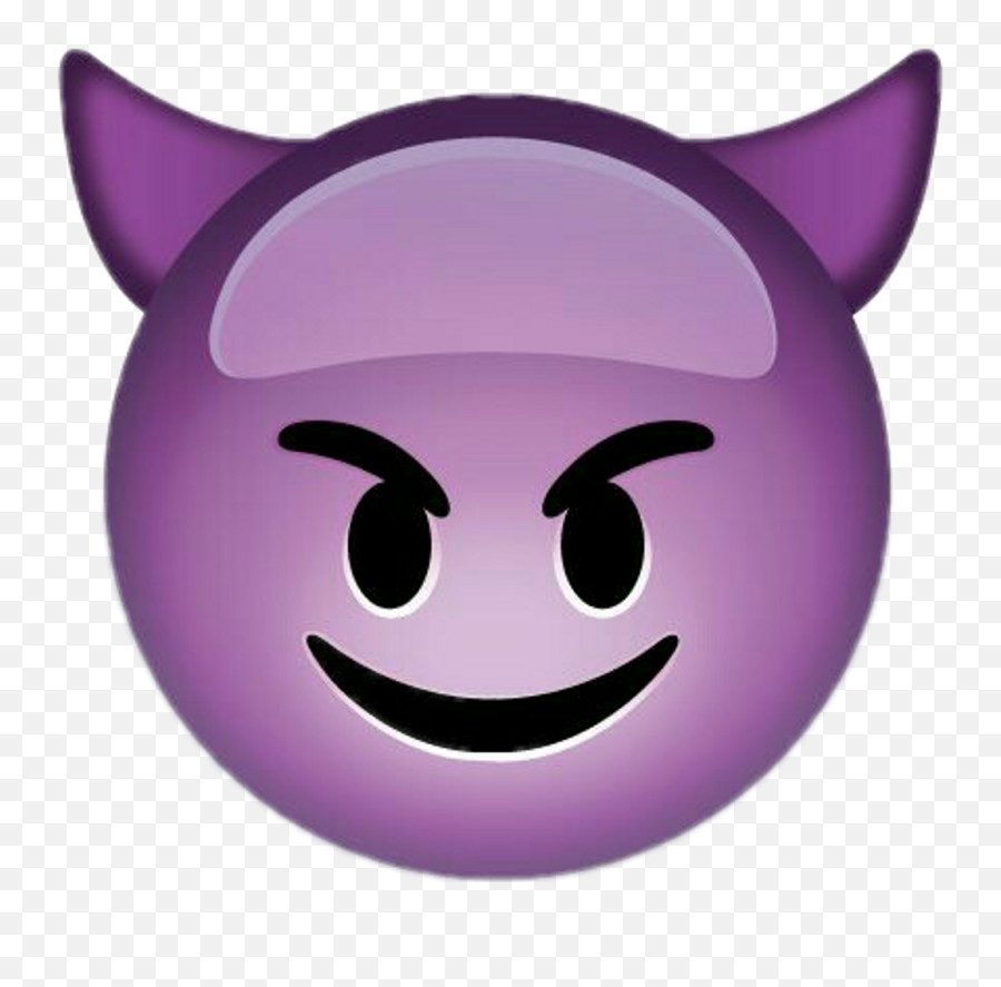 Demon Face Png Emoji,Emoji Face Png