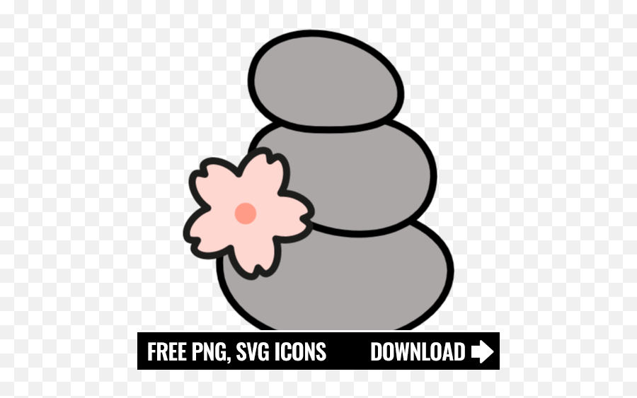 Free Zen Stones Icon Symbol Png Svg Download Emoji,Zen Circle Png