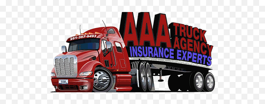 Aaa Truck Agency Commercial Truck Insurance Experts In The Emoji,Semi Truck Logo