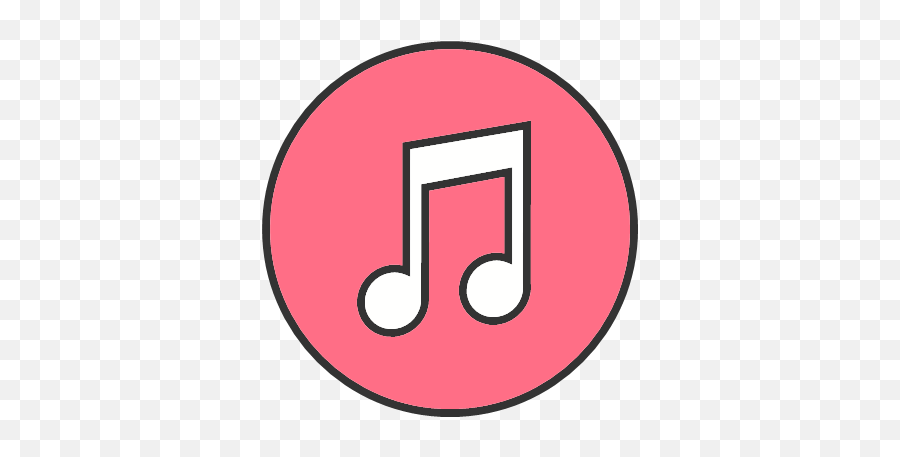 Apple Display Itunes Music Service Emoji,Apple Music Logo