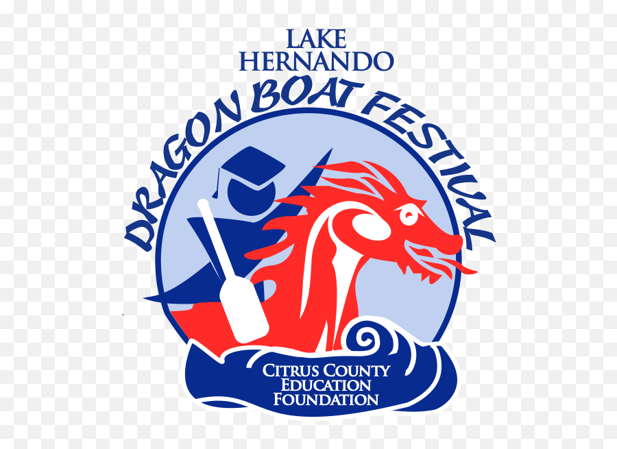 Lake Hernando Dragon Boat Festival Emoji,Cool Dragon Logo