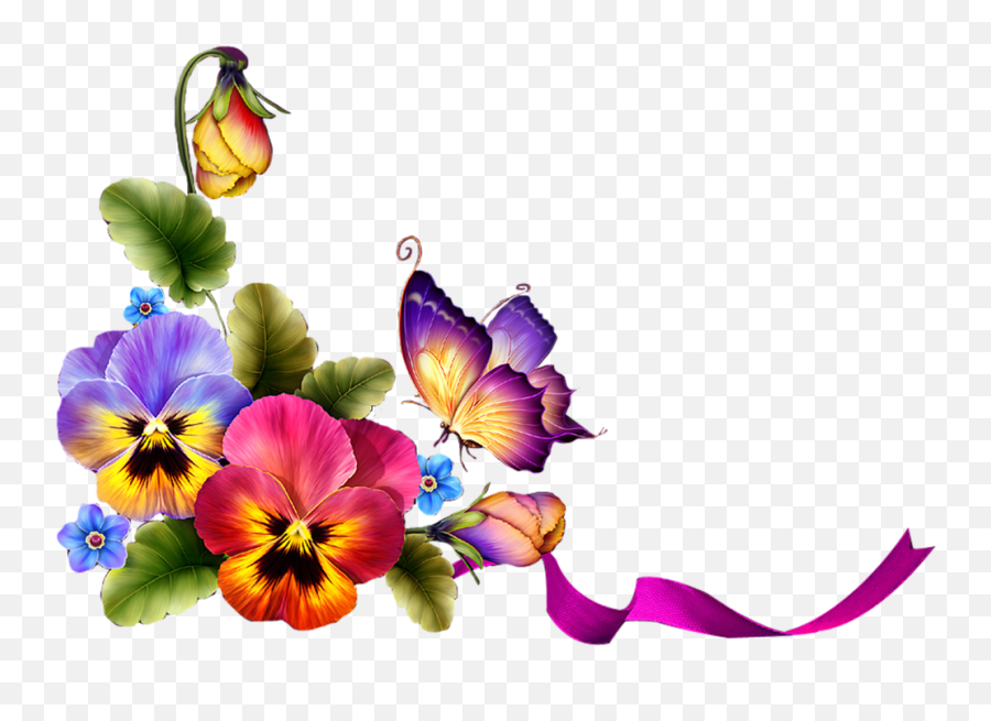 Stunning Wallpapers Special Flowers Borders - Border Emoji,Sunflower Corner Border Clipart