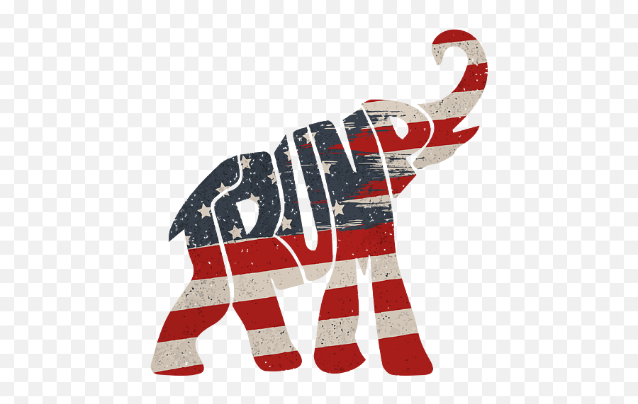 President Trump 2020 Republican Elephant Trump Supporter Emoji,Republican Elephant Png