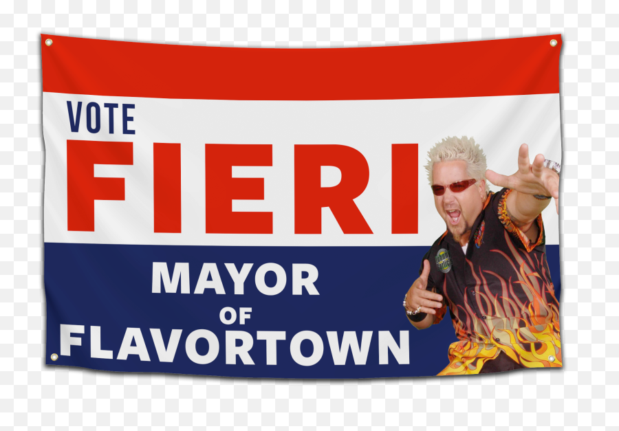 Mayor Of Flavortown Emoji,Guy Fieri Png