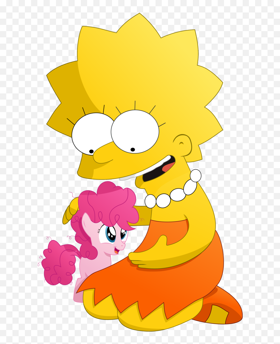 1122405 - Artistkehrminator Crossover Filly Lisa Simpson Emoji,Pinkie Pie Clipart