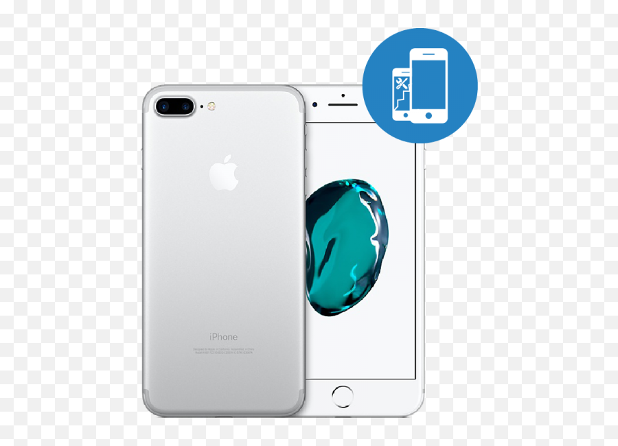 Apple Iphone 7 Plus Screen - Iphone 7 Plus Silver Png Emoji,Iphone 7 Png