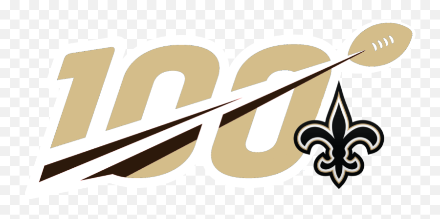 Saints - New Orleans Saints Emoji,Nfl 100 Logo