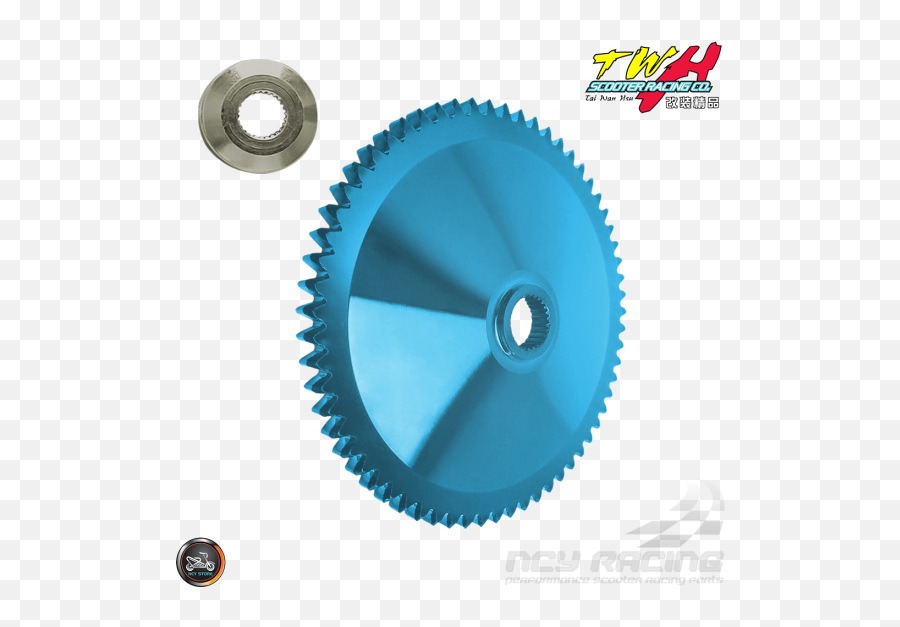 Twh Drive Face Forged Blue Him - Shimano 105 52 Chainring Emoji,Dio Face Png