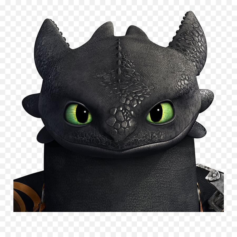 Download Hd Toothless Rtte Render - Train Your Dragon Face Emoji,Toothless Png