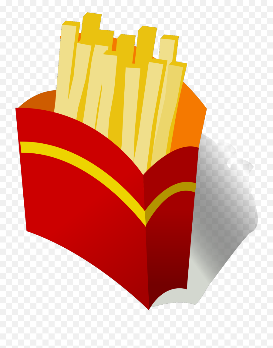 French Fries Clip Art - Nezdrave Jedlo Png Emoji,Fries Clipart