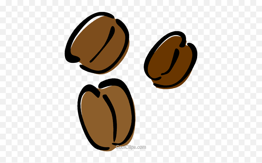 Coffee Plant Clipart Vector Png - Clipart Coffee Bean Cartoon Emoji,Coffee Bean Clipart